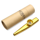 Andrew Metal Kazoo Best Companion With Ukulele Guitar Gold