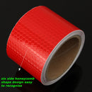 3m Long Red Reflective Safety Warning Conspicuity Tape Film Sticker