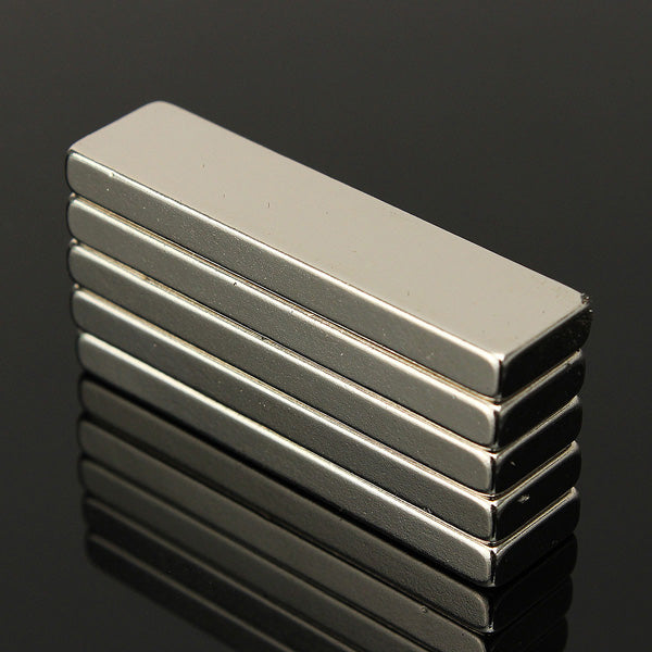 5pcs N35 Strong Block Cuboid Magnets Rare Earth Neodymium 40x10x4 mm