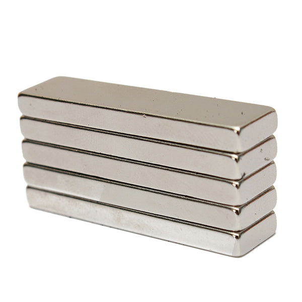 5pcs N35 Strong Block Cuboid Magnets Rare Earth Neodymium 40x10x4 mm