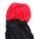 Black/Red Universal Front Car Seat Protector Covers Water Resistant