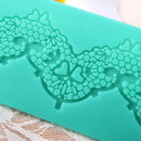 Silicone Lace Fondant Mold Cake Decorating Mould Gum Paste Sugarpaste Mold FDA LFGB