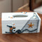 Mediterranean Style Blue And White Tissue Boxes Paper Napkin Box