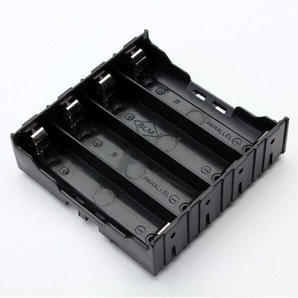 E1A1 ABS Battery Box Holder For 4 x 18650