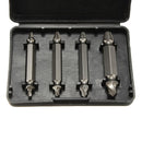 Drillpro 4PCS Double Side Damaged Screw Extractor Out Remover Bolt Stud Tool