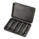 Drillpro 4PCS Double Side Damaged Screw Extractor Out Remover Bolt Stud Tool