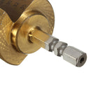 Drillpro 6-35MM Titanium Coated Step Cone Drill Bit HSS 13 Steps Hex Shank