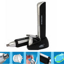 HS-3036 Waterproof 2 In 1 LED Light Mustache Nose Ear Hair Trimmer