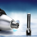 HS-3036 Waterproof 2 In 1 LED Light Mustache Nose Ear Hair Trimmer
