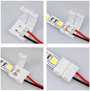 10x2-Pins Connector For Led Strip Wire 3528/5050 With PCB Ribbon