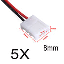 2-Pins Power Connector Adaptor For 3528/5050 Led Strip Wire With PCB