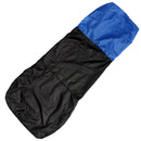 Black+Blue Car Front Seat Covers Water Resistant Protectors Universal