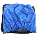 Black+Blue Car Front Seat Covers Water Resistant Protectors Universal