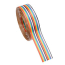 Geekcreit 5M 1.27mm 20P Jumper Cable DuPont Wire Rainbow Flat Wire Support Wire Soldered