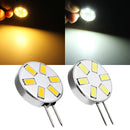 G4 1.8W Pure White/Warm White 6 SMD 5730 LED Light Lamp Bulb 12V