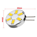 G4 1.8W Pure White/Warm White 6 SMD 5730 LED Light Lamp Bulb 12V