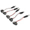 5pcs DC 9V Battery Button Power Cable Tieline For