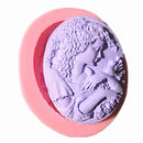 Goddess Head Portrait Silicone Fondant Mold Chocolate Soap Mould