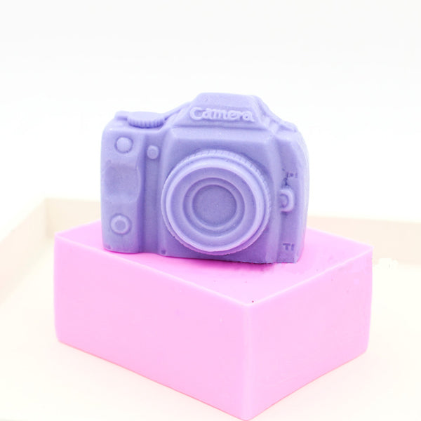 Camera Silicone Soap Mold Fondant Chocolate Clay Mould Creative Baking Tools