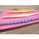 3D Pearl Necklace Silicone Fondant Mold Cake Decorating Mould