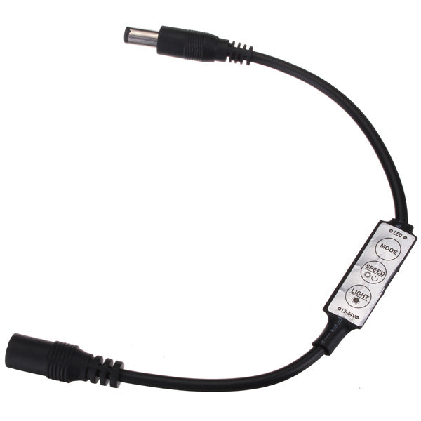 RGB LED Strip Light Dimmer Switch Controller DC 12-24V