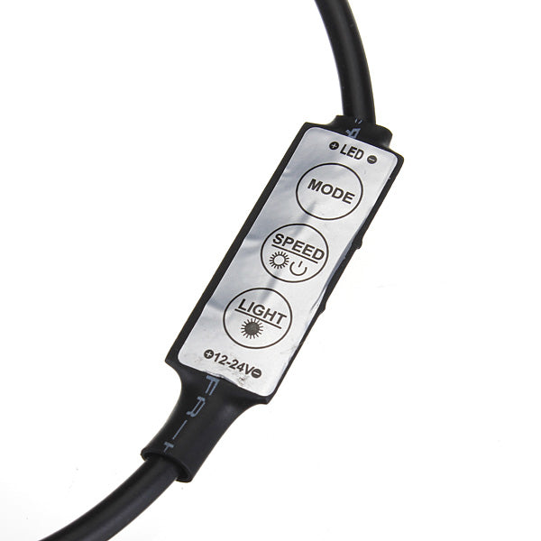 RGB LED Strip Light Dimmer Switch Controller DC 12-24V