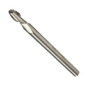 6mmx6mm HSS Straight Shank 2 Flute Ball Nose End Milling Cutter