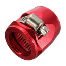 AN6 15mm Car Hose End Finish Fuel Oil Water Pipe Clamp Clip