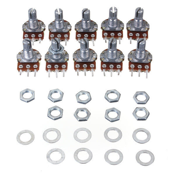B500K OHM Audio POTS Guitar Potentiometer Replace for Electric Guitar