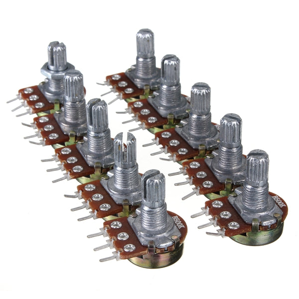 B500K OHM Audio POTS Guitar Potentiometer Replace for Electric Guitar