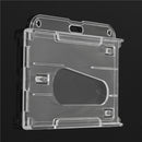 Multi Hard Plastic Horizontal 3Card Holder Transparent Clear Badge ID Cover
