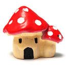 DIY Miniature Mushroom House Ornaments Potted Plant Garden Decor