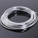 6M Chrome Moulding Trim Strip Car Door Edge Scratch Protector Cover