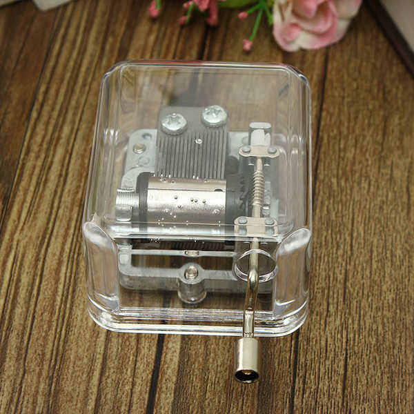 Mini Acrylic Music Box of Fur Elise / Castle in the Sky