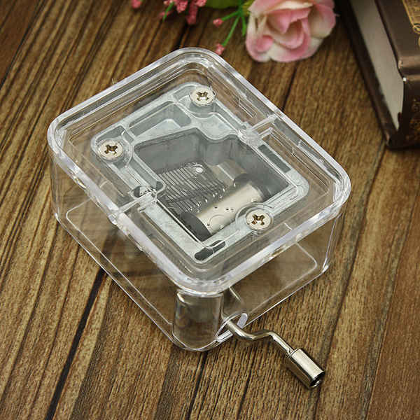 Mini Acrylic Music Box of Fur Elise / Castle in the Sky