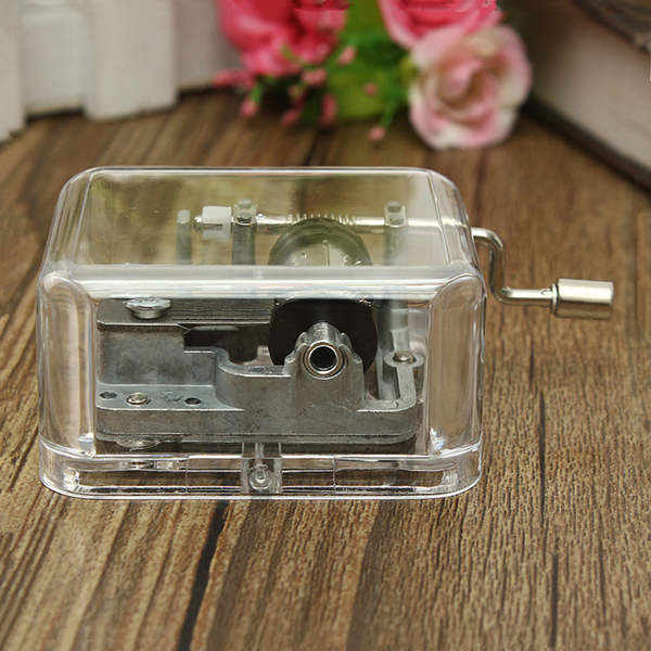 Mini Acrylic Music Box of Fur Elise / Castle in the Sky