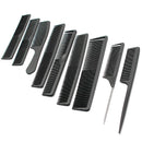 Carbon Fiber Hairdressing Anti Static Heat Resistant Hair Comb Set