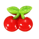 DIY Miniature Simulation Cherry Ornaments Potted Plant Garden Decor