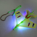 Magic LED Slingshot Plane Shinning Educational Toys