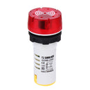 AD58B-22SM LED Indicator Signal Light Flash Intermittent Sound Buzzer