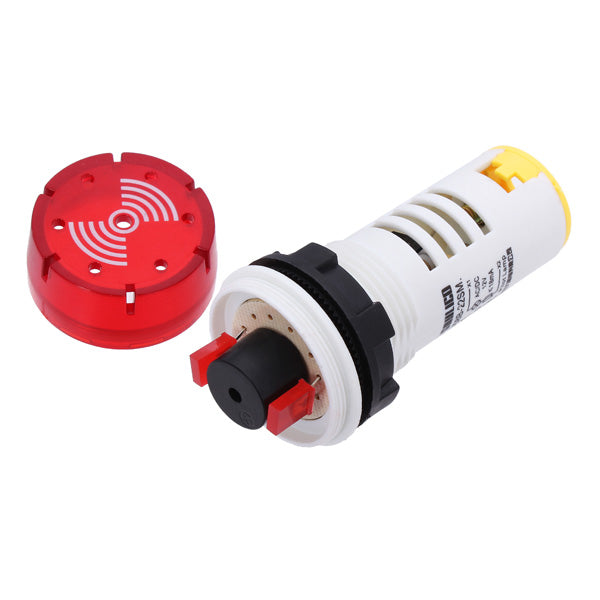 AD58B-22SM LED Indicator Signal Light Flash Intermittent Sound Buzzer