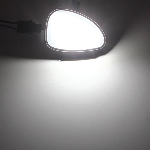 White Under Side Mirror Puddle 6 LED Light Lamp For VW Golf GTi MK6