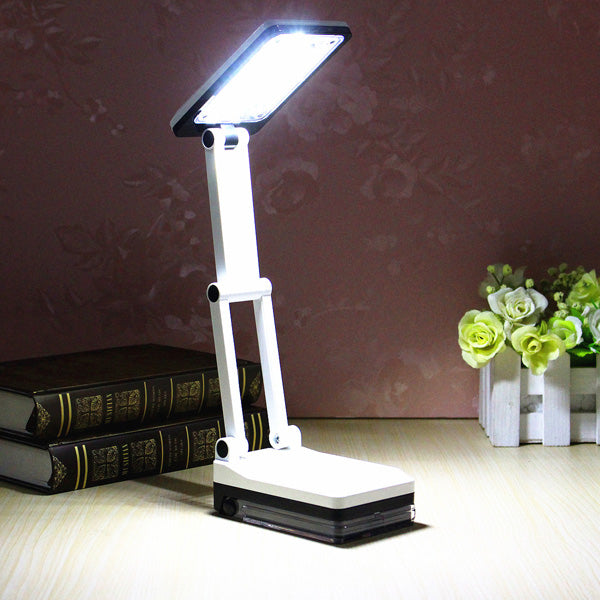 Portable Folding LED Reading Light Rechargeable Table Study Desk Lamp
