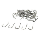 ZANLURE 10 PCS Barbless Fishing Hooks Fishing Tackles 4 Sizes