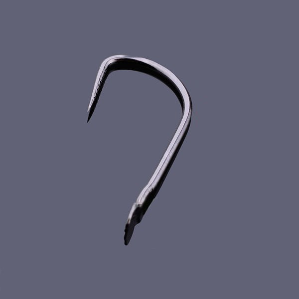 ZANLURE 10PCS Barbless Fishing Hooks Single Fishing Hooks