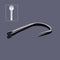 ZANLURE 10PCS Barbless Fishing Hooks Single Fishing Hooks