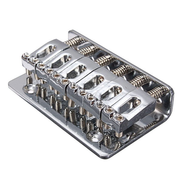 6 Saddle Hardtail Bridge Top Load 65mm Electric Guitar Bridge