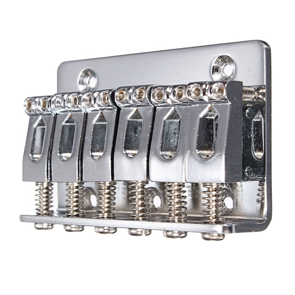 6 Saddle Hardtail Bridge Top Load 65mm Electric Guitar Bridge