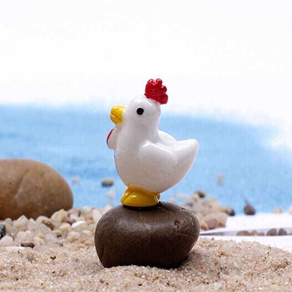 DIY Miniature Cute Chick Ornaments Potted Plant Garden Decor