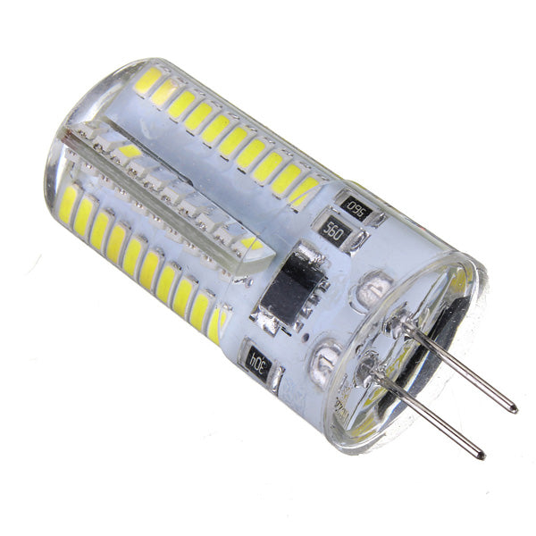 Dimmable G4 3W White/Warm White 3014SMD LED Bulb Silicone 110-120V